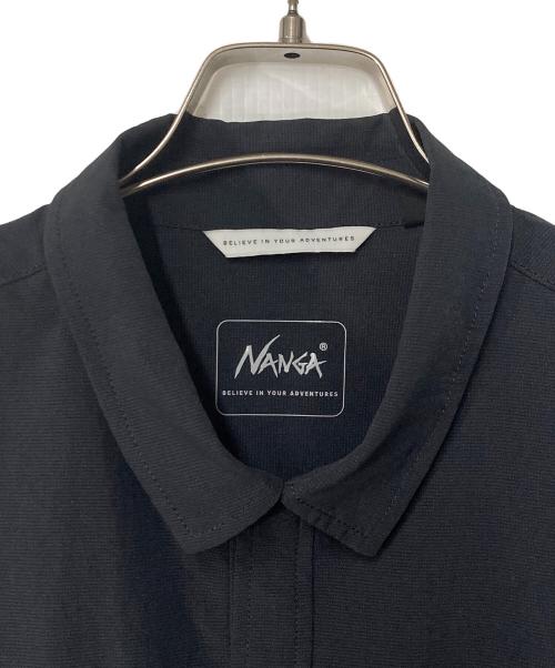 NANGA（ナンガ）NANGA (ナンガ) エアークロスコンフィーL／Sシャツ ブラック サイズ:XLの古着・服飾アイテム