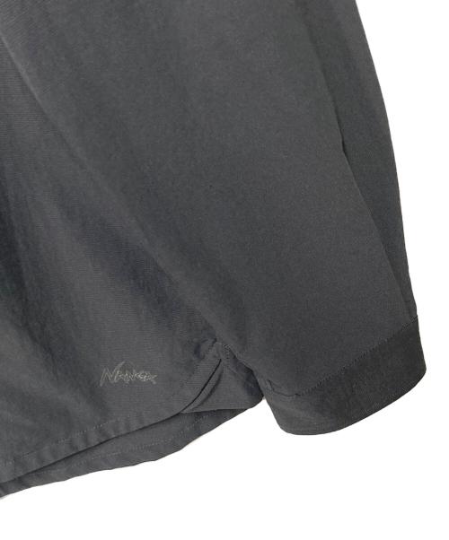 NANGA（ナンガ）NANGA (ナンガ) エアークロスコンフィーL／Sシャツ ブラック サイズ:XLの古着・服飾アイテム