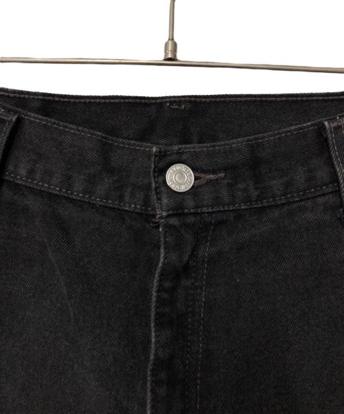 LEVI'S（リーバイス）LEVI'S (リーバイス) ブラックデニムパンツ ブラック サイズ:W40の古着・服飾アイテム