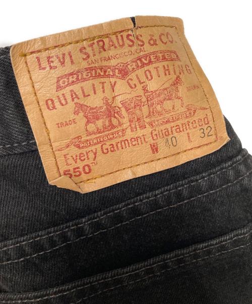 LEVI'S（リーバイス）LEVI'S (リーバイス) ブラックデニムパンツ ブラック サイズ:W40の古着・服飾アイテム