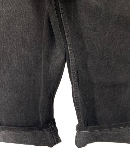 LEVI'S（リーバイス）LEVI'S (リーバイス) ブラックデニムパンツ ブラック サイズ:W40の古着・服飾アイテム