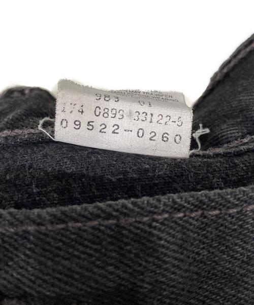 LEVI'S（リーバイス）LEVI'S (リーバイス) ブラックデニムパンツ ブラック サイズ:W40の古着・服飾アイテム