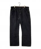 LEVI'Sリーバイス）の古着「ブラックデニムパンツ」｜ブラック