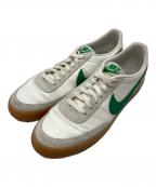 NIKEナイキ）の古着「KILLSHOT 2 LEATHER SNEAKER 432997-111 キルショット 2 レザースニーカー」｜ホワイト×ベージュ