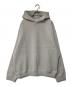 Vuja De（ヴジャデ）の古着「Knitted Hoodie ニットフーディ 5569-599-0770」｜グレー