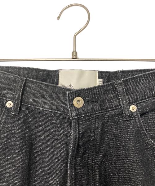 SIMPLY COMPLICATED（シンプリーコンプリケイティド）SIMPLY COMPLICATED (シンプリーコンプリケイティド) BF ST JEAN BLACK 25SS3001 ブラック サイズ:W32の古着・服飾アイテム