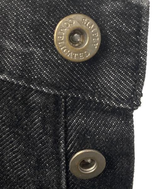 SIMPLY COMPLICATED（シンプリーコンプリケイティド）SIMPLY COMPLICATED (シンプリーコンプリケイティド) BF ST JEAN BLACK 25SS3001 ブラック サイズ:W32の古着・服飾アイテム