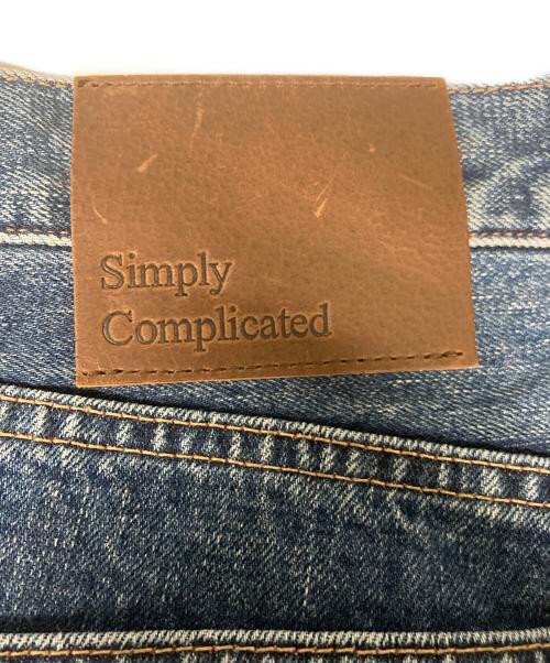 SIMPLY COMPLICATED（シンプリーコンプリケイティド）SIMPLY COMPLICATED (シンプリーコンプリケイティド) BF SELVEDGE JEAN　デニムパンツ 25SS3014 インディゴ サイズ:W32の古着・服飾アイテム