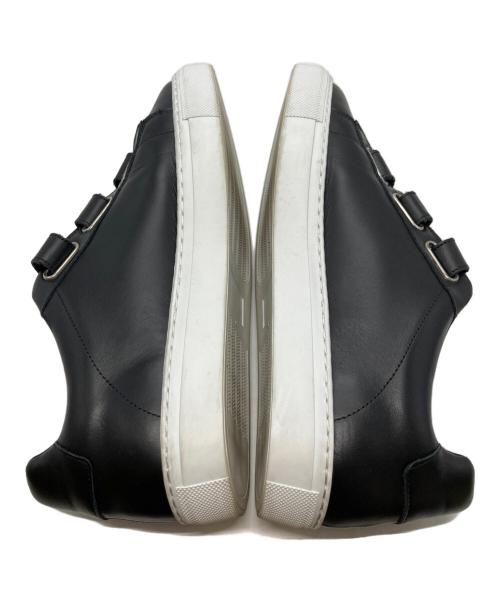 BARNEYS NEWYORK（バーニーズ・ニューヨーク）BARNEYS NEWYORK (バーニーズ・ニューヨーク) ベルクロスニーカー ブラック サイズ:41の古着・服飾アイテム