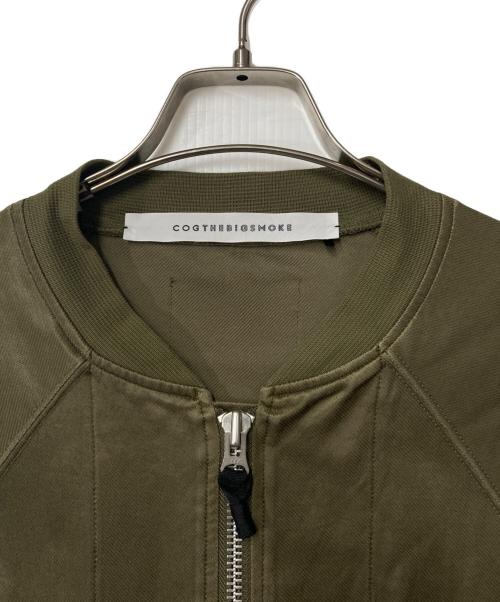 COGTHEBIGSMOKE（コグザビッグスモーク）COGTHEBIGSMOKE (コグザビッグスモーク) FANNIE MA-1 カーキ サイズ:表記なしの古着・服飾アイテム