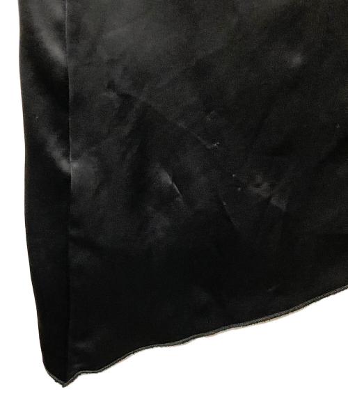 MM6 Maison Margiela（エムエムシックスメゾンマルジェラ）MM6 Maison Margiela (エムエムシックスメゾンマルジェラ) スカーフドッキング変形プルオーバーブラウス S32NC0642 STN962 ブラック×ホワイト サイズ:UNIの古着・服飾アイテム