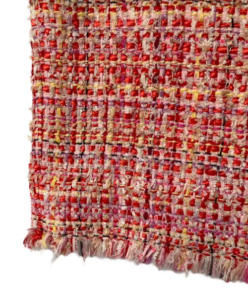 ALEXANDER McQUEEN（アレキサンダーマックイーン）ALEXANDER McQUEEN (アレキサンダーマックイーン) ツイードスカート ピンク サイズ:40の古着・服飾アイテム