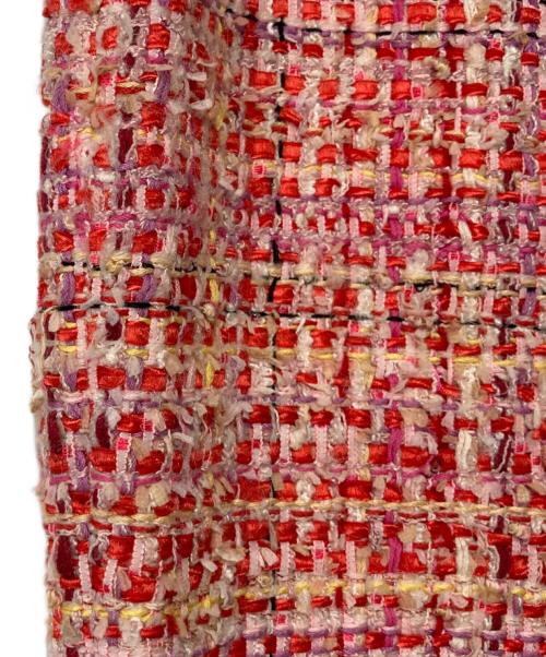 ALEXANDER McQUEEN（アレキサンダーマックイーン）ALEXANDER McQUEEN (アレキサンダーマックイーン) ツイードスカート ピンク サイズ:40の古着・服飾アイテム