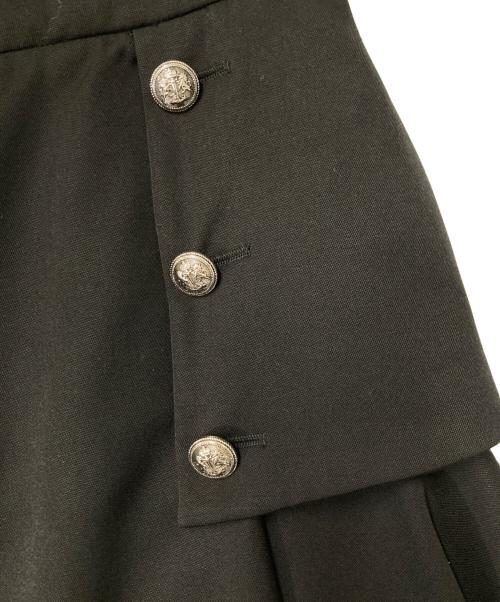 ALEXANDER McQUEEN（アレキサンダーマックイーン）ALEXANDER McQUEEN (アレキサンダーマックイーン) フレアスカート 479329 QJJ12 ブラック サイズ:38の古着・服飾アイテム