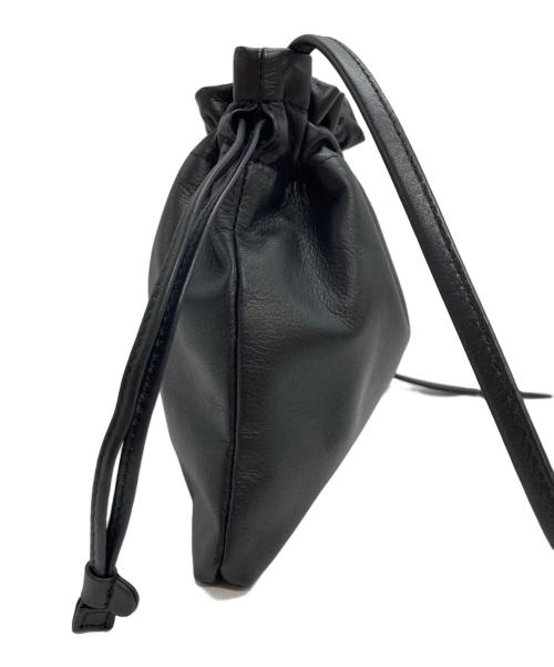 kurashi&trips publishing（クラシアンドトリップス パブリッシング）kurashi&trips publishing (クラシアンドトリップス パブリッシング) 巾着 ショルダーバッグ ブラックの古着・服飾アイテム