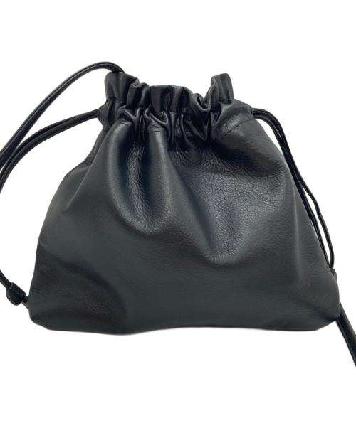 kurashi&trips publishing（クラシアンドトリップス パブリッシング）kurashi&trips publishing (クラシアンドトリップス パブリッシング) 巾着 ショルダーバッグ ブラックの古着・服飾アイテム