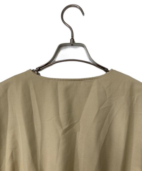 B:MING LIFE STORE by BEAMS（ビーミングライフストア バイ ビームス）B:MING LIFE STORE by BEAMS (ビーミングライフストア バイ ビームス) ウエスト ギャザー ブルゾン ベージュ サイズ:Mの古着・服飾アイテム