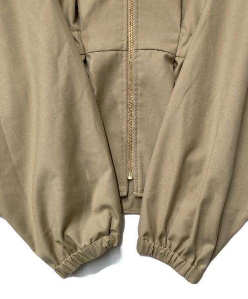 B:MING LIFE STORE by BEAMS（ビーミングライフストア バイ ビームス）B:MING LIFE STORE by BEAMS (ビーミングライフストア バイ ビームス) ウエスト ギャザー ブルゾン ベージュ サイズ:Mの古着・服飾アイテム