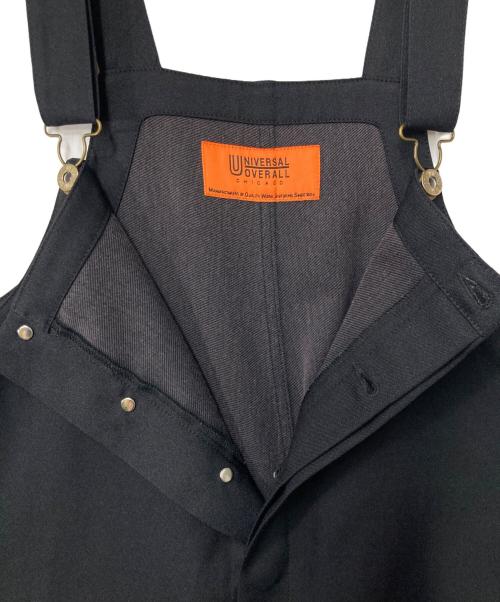 UNIVERSAL OVERALL（ユニバーサルオーバーオール）UNIVERSAL OVERALL (ユニバーサルオーバーオール) オーバーオール ブラック サイズ:Fの古着・服飾アイテム