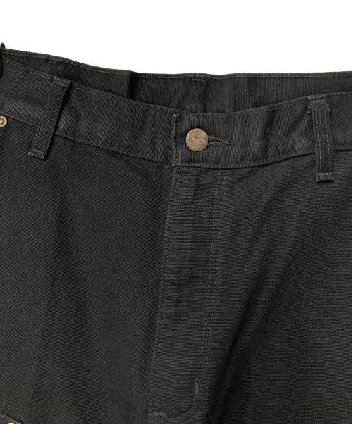CarHartt（カーハート）CarHartt (カーハート) DOUBLE FRONT WASHED DUCK WORK PANT/ダブル フロント ウォッシュド ダック ワーク パンツ  ブラック サイズ:34×30の古着・服飾アイテム