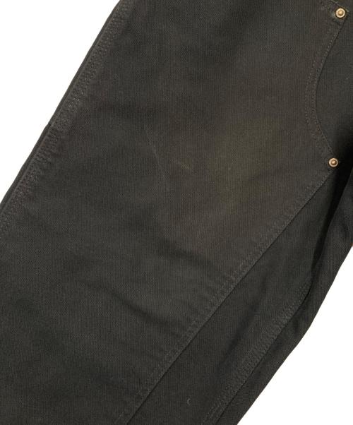 CarHartt（カーハート）CarHartt (カーハート) DOUBLE FRONT WASHED DUCK WORK PANT/ダブル フロント ウォッシュド ダック ワーク パンツ  ブラック サイズ:34×30の古着・服飾アイテム