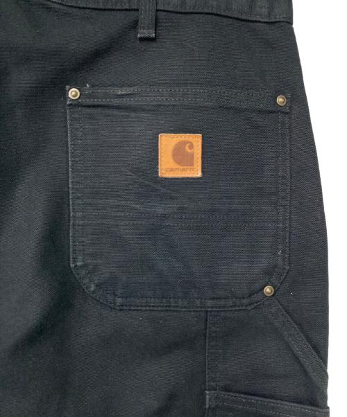 CarHartt（カーハート）CarHartt (カーハート) DOUBLE FRONT WASHED DUCK WORK PANT/ダブル フロント ウォッシュド ダック ワーク パンツ  ブラック サイズ:34×30の古着・服飾アイテム
