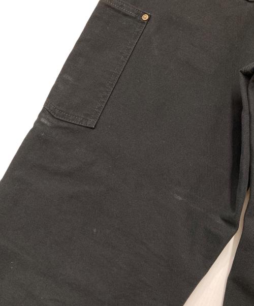CarHartt（カーハート）CarHartt (カーハート) DOUBLE FRONT WASHED DUCK WORK PANT/ダブル フロント ウォッシュド ダック ワーク パンツ  ブラック サイズ:34×30の古着・服飾アイテム