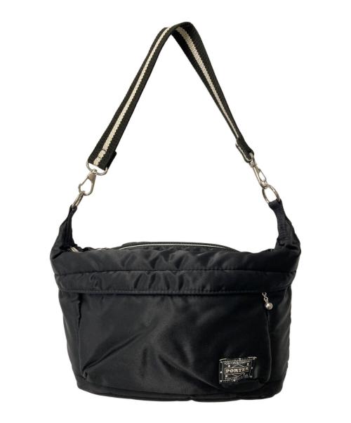 PORTER GIRL（ポーターガール）PORTER GIRL (ポーターガール) 2WAYショルダーバッグ ブラックの古着・服飾アイテム