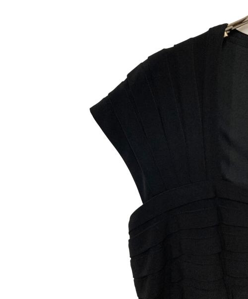 TADASHI SHOJI（タダシ ショージ）TADASHI SHOJI (タダシ ショージ) ノースリーブワンピース ブラック サイズ:SIZE Mの古着・服飾アイテム