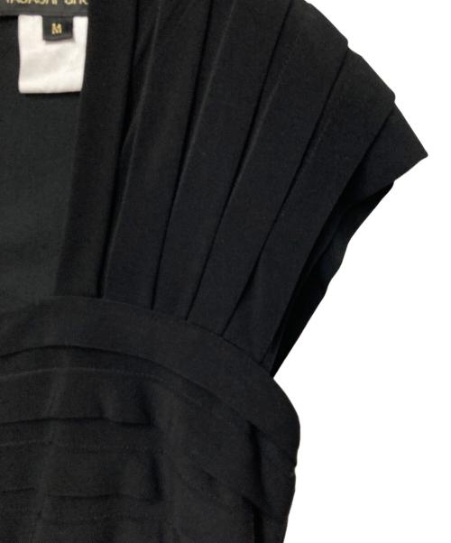 TADASHI SHOJI（タダシ ショージ）TADASHI SHOJI (タダシ ショージ) ノースリーブワンピース ブラック サイズ:SIZE Mの古着・服飾アイテム