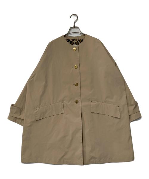 MACKINTOSH（マッキントッシュ）MACKINTOSH (マッキントッシュ) HAPPY PLUS STORE (ハッピープラスストア) HPS別注 HUMBIE NO COLLAR/LEO ノーカラーコート ベージュ サイズ:10の古着・服飾アイテム