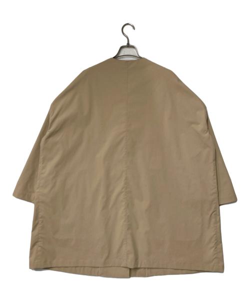 MACKINTOSH（マッキントッシュ）MACKINTOSH (マッキントッシュ) HAPPY PLUS STORE (ハッピープラスストア) HPS別注 HUMBIE NO COLLAR/LEO ノーカラーコート ベージュ サイズ:10の古着・服飾アイテム
