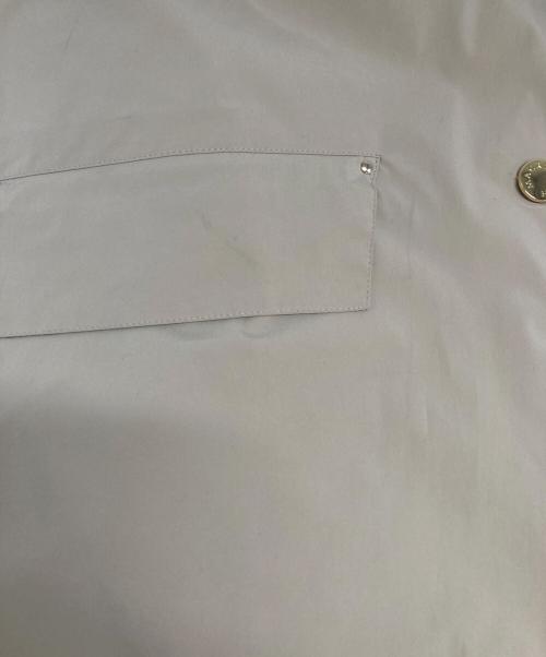 MACKINTOSH（マッキントッシュ）MACKINTOSH (マッキントッシュ) HAPPY PLUS STORE (ハッピープラスストア) HPS別注 HUMBIE NO COLLAR/LEO ノーカラーコート ベージュ サイズ:10の古着・服飾アイテム