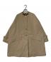 MACKINTOSH（マッキントッシュ）の古着「HPS別注 HUMBIE NO COLLAR/LEO ノーカラーコート」｜ベージュ