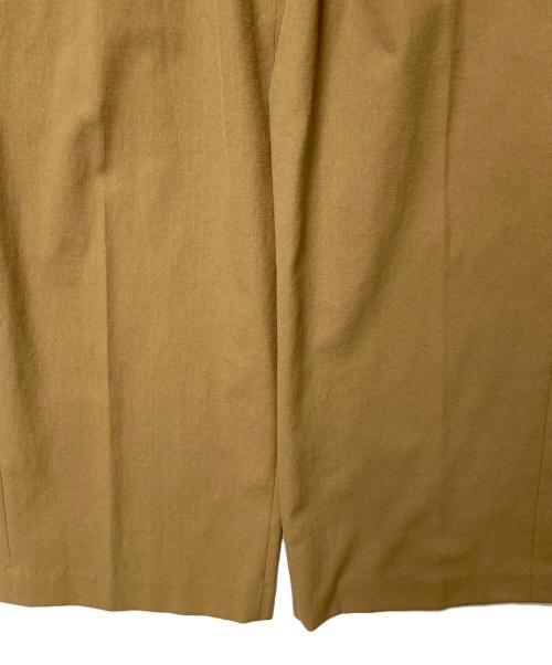 allureville（アルアバイル）allureville (アルアバイル) シェルタリングビッグバックルパンツ 202310-12-180-11-020 ブラウン サイズ:2の古着・服飾アイテム