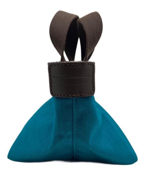 Herve Chapelier（エルベシャプリエ）Herve Chapelier (エルベシャプリエ) 701C コーデュラ舟型トートS ラゴン×モカの古着・服飾アイテム