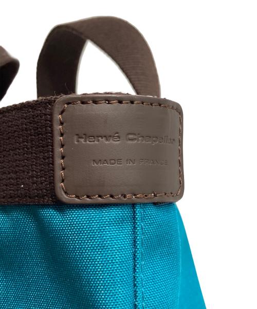 Herve Chapelier（エルベシャプリエ）Herve Chapelier (エルベシャプリエ) 701C コーデュラ舟型トートS ラゴン×モカの古着・服飾アイテム