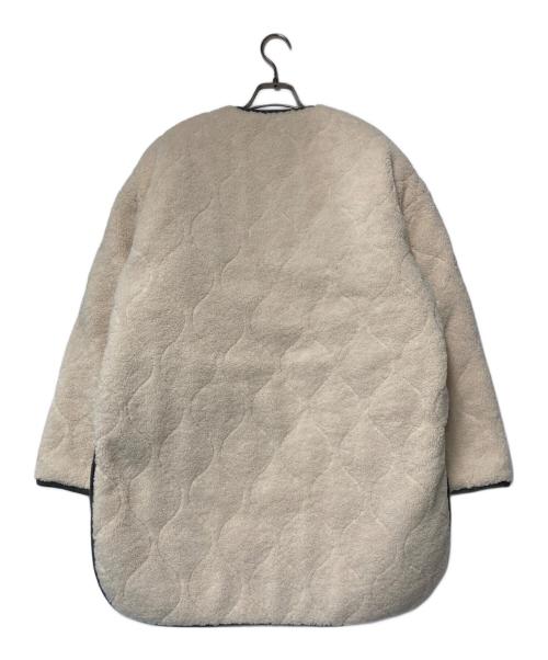 Traditional Weatherwear（トラディショナルウェザーウェア）Traditional Weatherwear (トラディショナルウェザーウェア) Plage (プラージュ) 別注 リバーシブル QUILT MID ジャケット L222APQCO0353VP アイボリー×グレー サイズ:36の古着・服飾アイテム