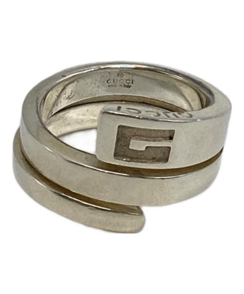 GUCCI（グッチ）GUCCI (グッチ) スパイラル スネーク Gロゴ リング サイズ:13号の古着・服飾アイテム