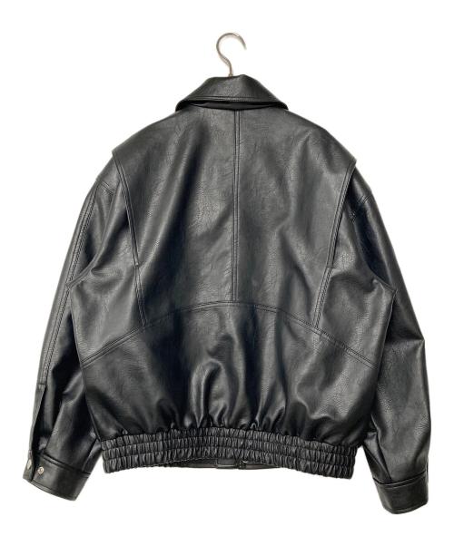 THROW（スロー）THROW (スロー) PAD IN F LEATHER ジャケット 030HA030-1951 ブラック サイズ:FREEの古着・服飾アイテム
