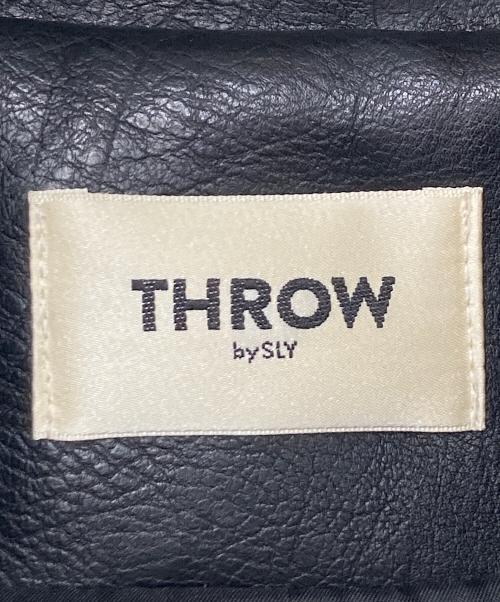 THROW（スロー）THROW (スロー) PAD IN F LEATHER ジャケット 030HA030-1951 ブラック サイズ:FREEの古着・服飾アイテム