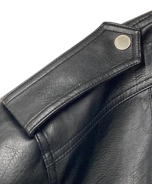 THROW（スロー）THROW (スロー) PAD IN F LEATHER ジャケット 030HA030-1951 ブラック サイズ:FREEの古着・服飾アイテム