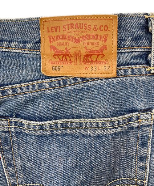 LEVI'S（リーバイス）LEVI'S (リーバイス) 505 デニムパンツ 00505-1525 インディゴ サイズ:83.5cm (W33)の古着・服飾アイテム