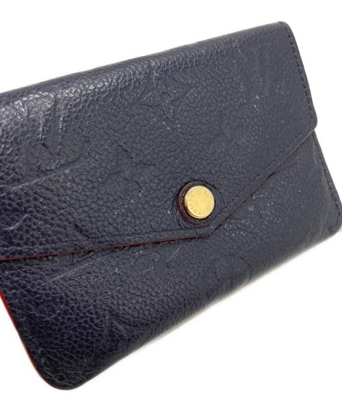 LOUIS VUITTON（ルイ ヴィトン）LOUIS VUITTON (ルイ ヴィトン) モノグラム アンプラント・ポシェットクレ M62017 ネイビーの古着・服飾アイテム