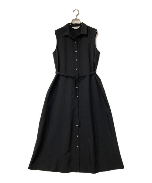 SOEJU（ソージュ）SOEJU (ソージュ) ソフトオックスノースリーブワンピース S-00-OP-028 ブラック サイズ:Mの古着・服飾アイテム