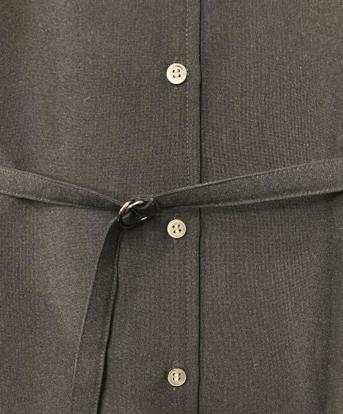 SOEJU（ソージュ）SOEJU (ソージュ) ソフトオックスノースリーブワンピース S-00-OP-028 ブラック サイズ:Mの古着・服飾アイテム