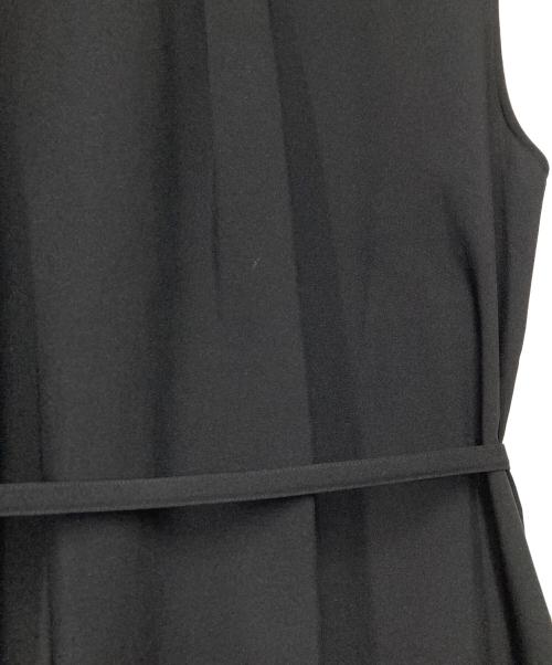 SOEJU（ソージュ）SOEJU (ソージュ) ソフトオックスノースリーブワンピース S-00-OP-028 ブラック サイズ:Mの古着・服飾アイテム