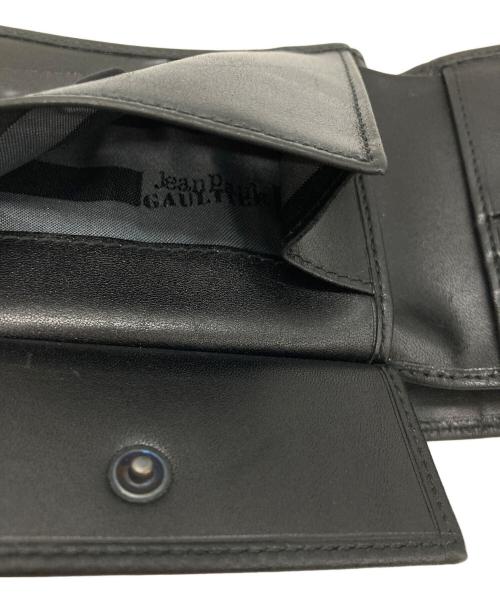 Jean Paul GAULTIER（ジャンポールゴルチェ）Jean Paul GAULTIER (ジャンポールゴルチェ) 2つ折り財布 ブラックの古着・服飾アイテム