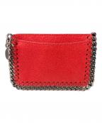 STELLA McCARTNEYステラマッカートニー）の古着「FALABELLA SHAGGY DEER CARD HOLDER シャギーディアカードホルダー 371371」｜レッド
