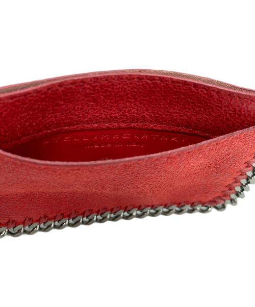 STELLA McCARTNEY（ステラマッカートニー）STELLA McCARTNEY (ステラマッカートニー) FALABELLA SHAGGY DEER CARD HOLDER シャギーディアカードホルダー 371371 レッドの古着・服飾アイテム